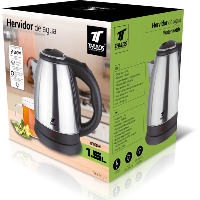 Mini Ventilateur Thulos KOOL Breeze TH-KB01 15W 2 Vitesses - Métal Durable Et Silencieux